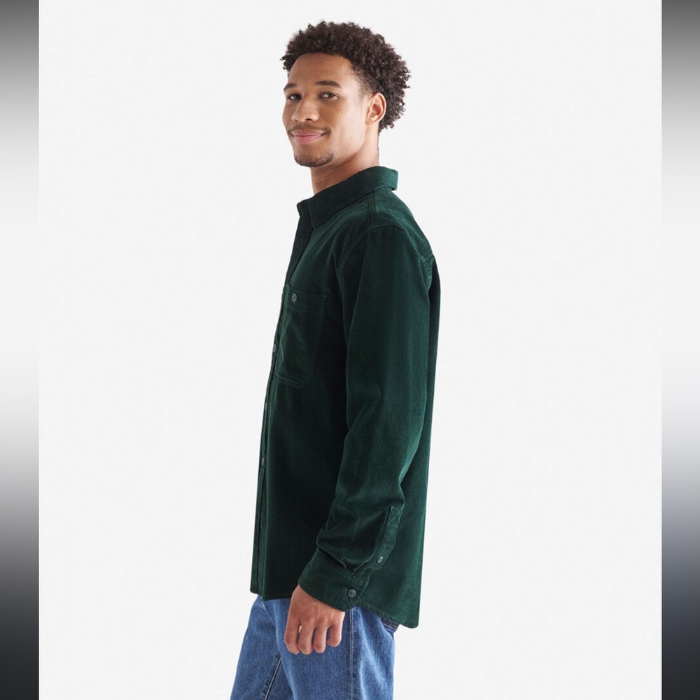 L.L Bean Men's Signature Microwale Corduroy Shirt